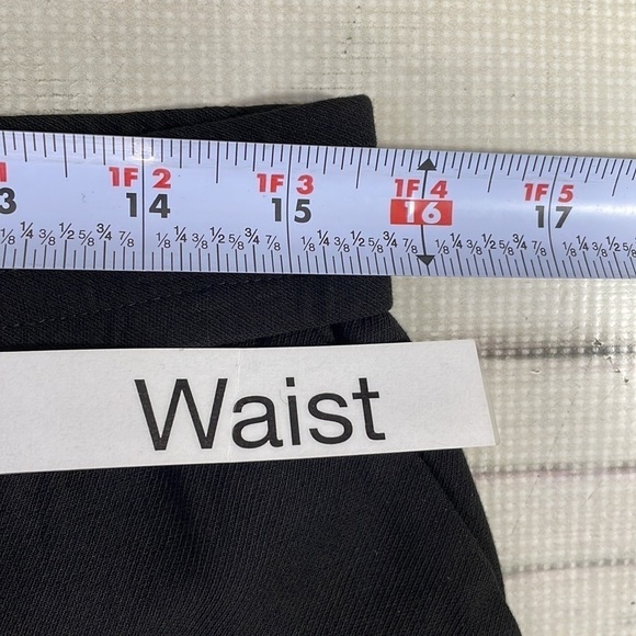 Classiques Entier Pants Black Tapered Trousers Ankle Zip Size Medium - Picture 8 of 12